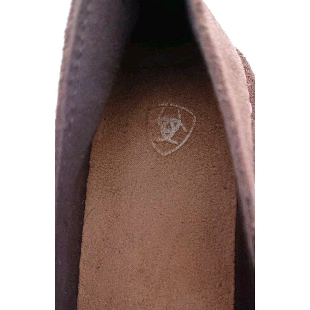 Ariat Women's Cruiser Rainbow Southwest Stripe Brown Suede Loafers Sz 10B NWT - Picture 6 of 9